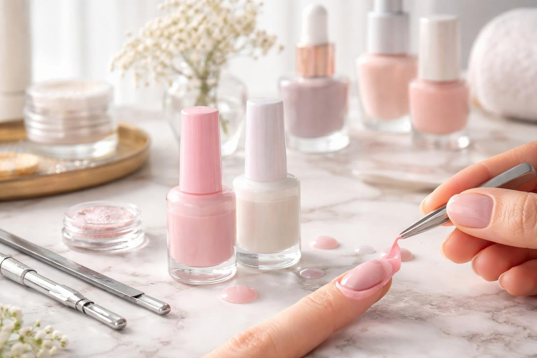 Peel-off cuticle protector for crisp seasonal nail art