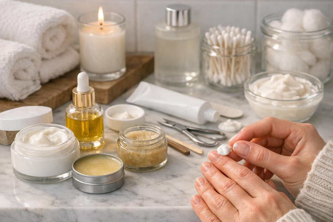winter hands using cuticle repair cream Ontario