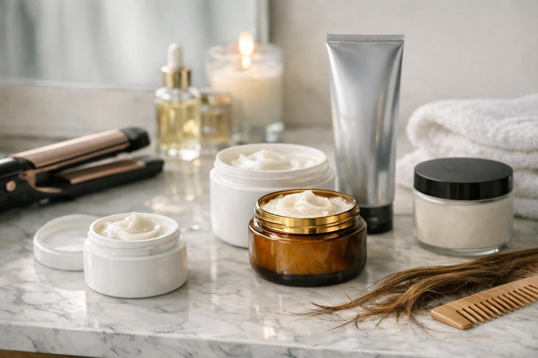 Deep conditioners repairing heat damaged hair in Canada