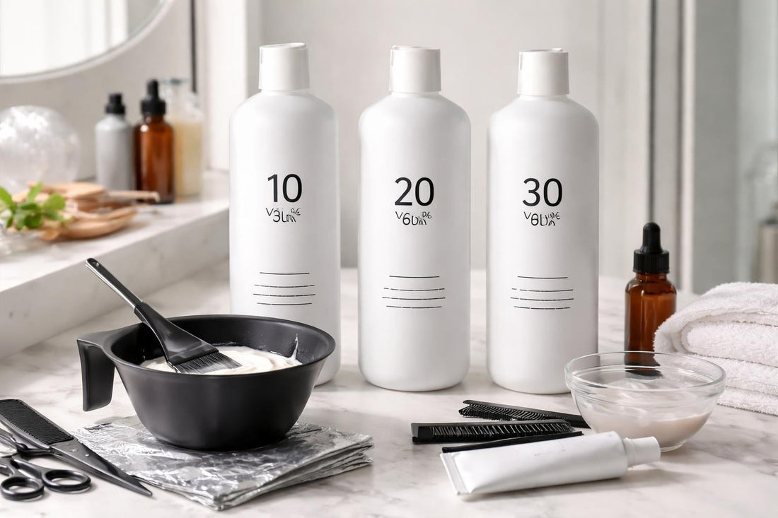 professional developer bottles and corrective tools
