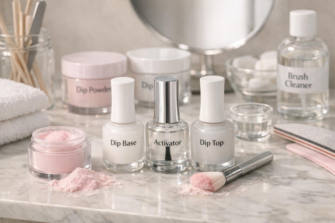 dip manicure base and top coat troubleshooting guide