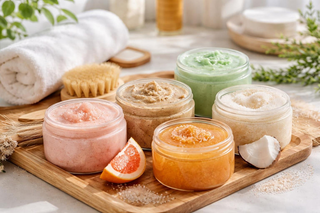 Drugstore exfoliating body scrubs for smooth soft skin