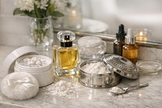 Rescuing clumped fragrance dusting powder tips