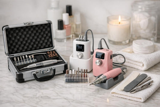 electric nail drill kits compared for Toronto techs