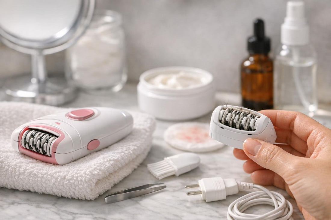 Close-up epilator troubleshooting and maintenance tips