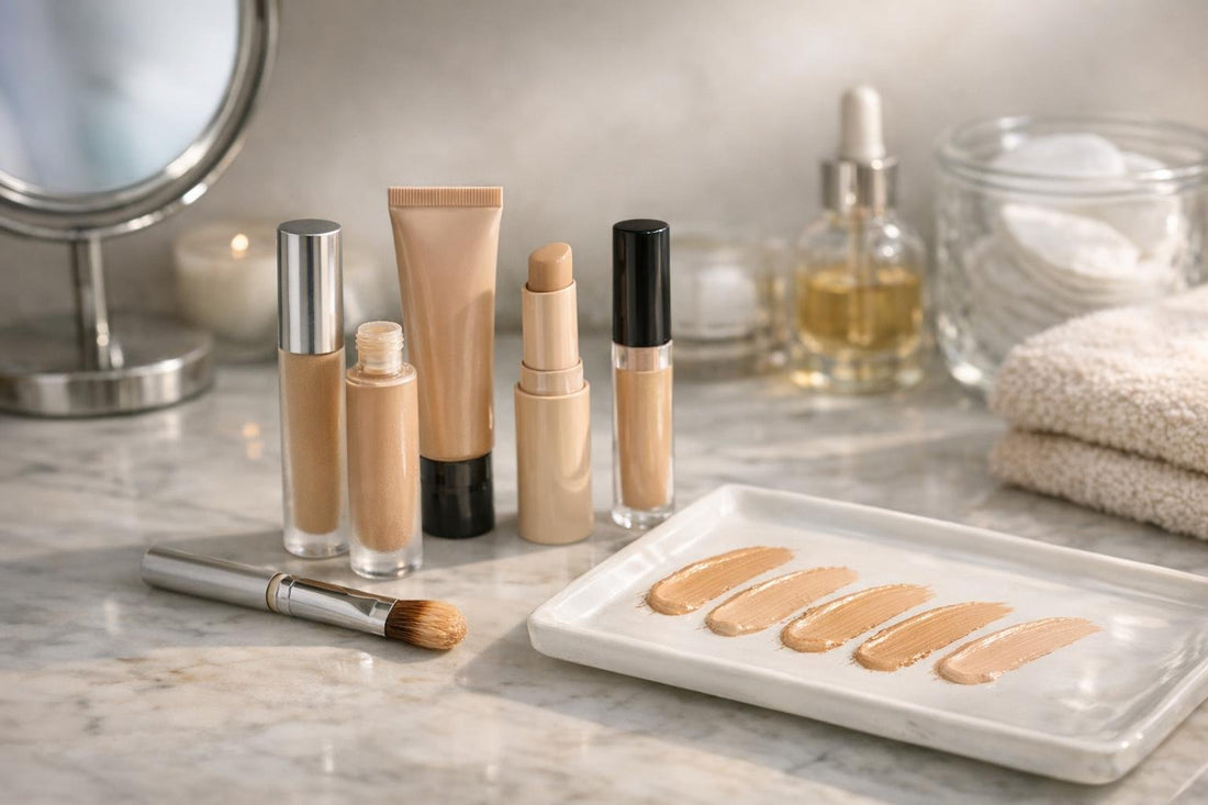 Hydrating eye concealer swatches and brush
