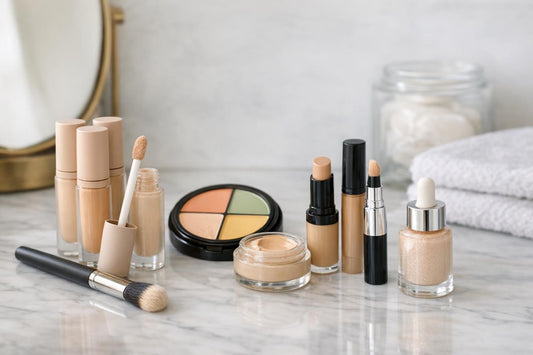 hydating under-eye concealer and brush