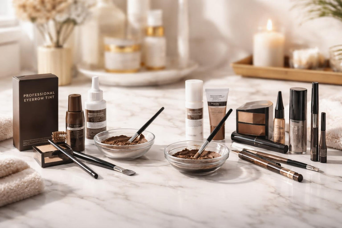 vs of eyebrow colour products in Toronto