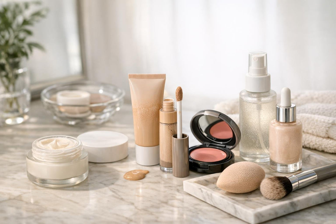 Hydrating makeup routine for dry sensitive skin Ontario