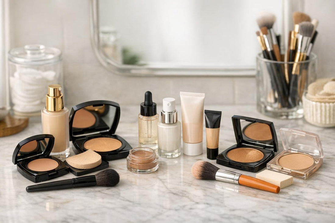 Everyday face makeup essentials and alternatives
