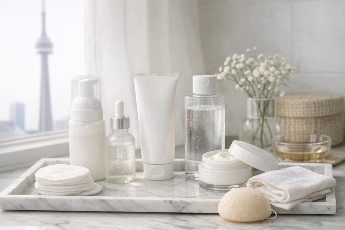 gentle facial cleansing routine for sensitive skin Toronto