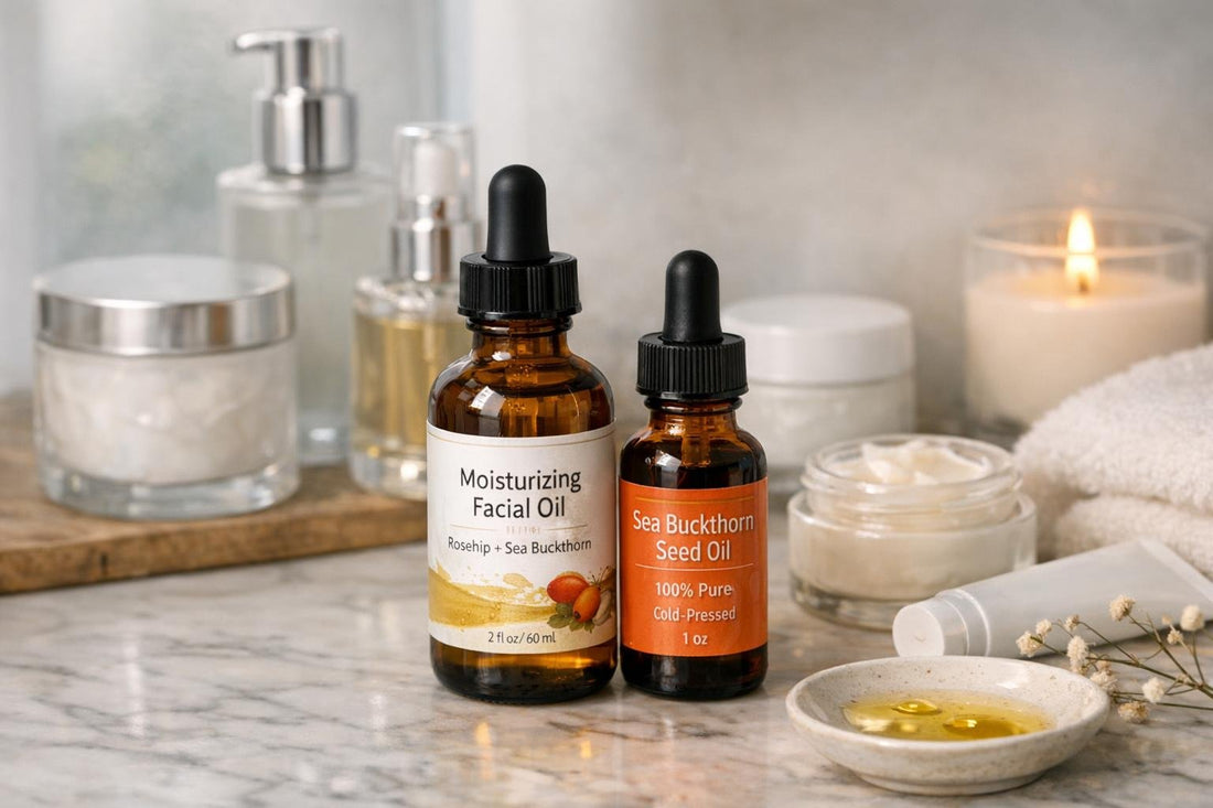 facial oils for dry Ontario winter skin