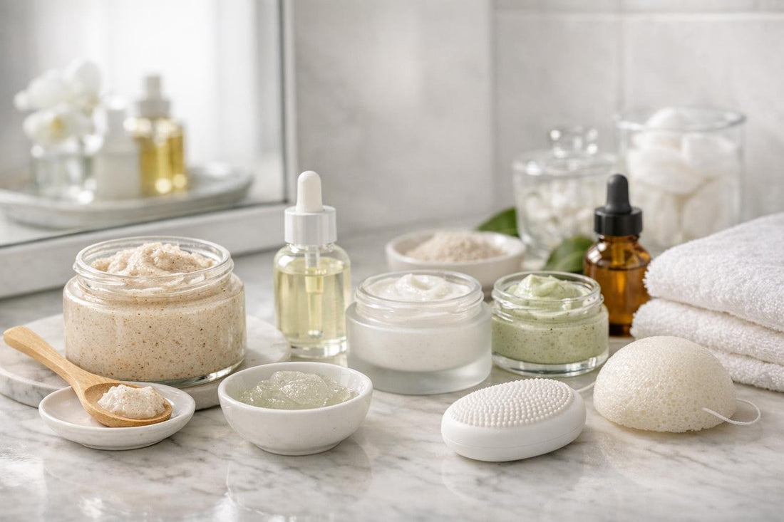 gentle facial exfoliation scrubs and alternatives