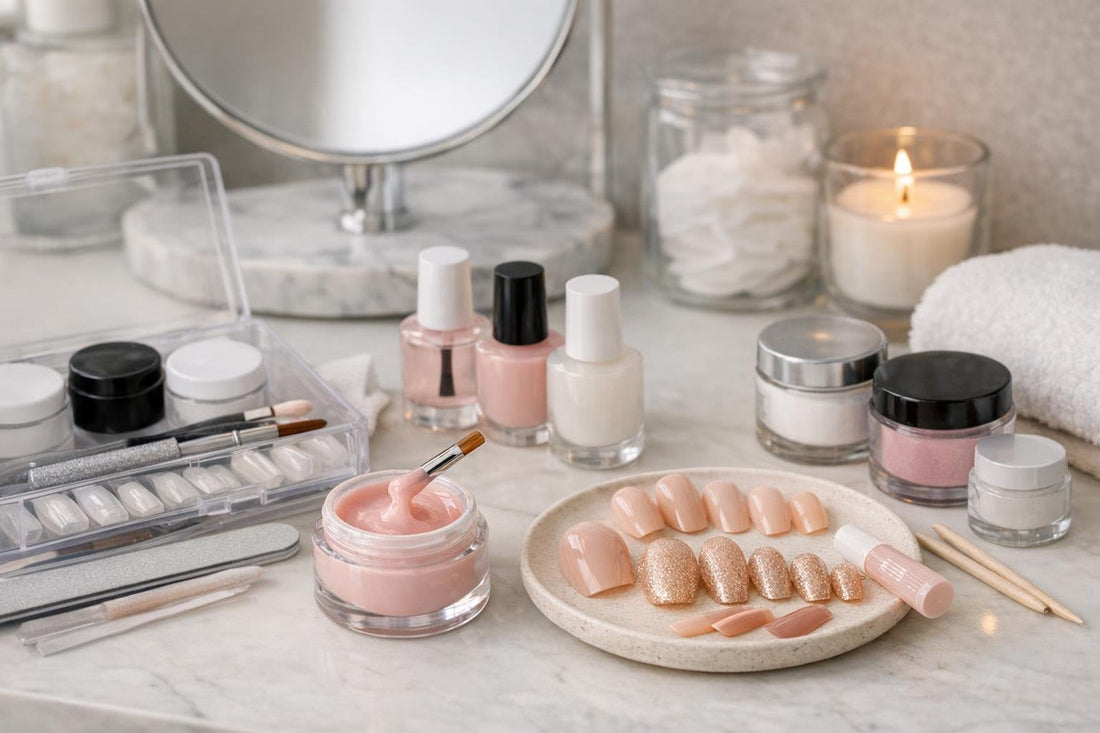 Toronto false nail gel collection vs display