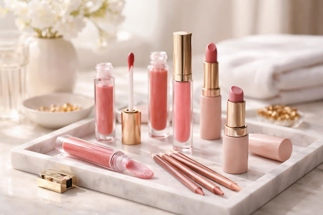 Balms, glosses, and liners for a fresh lip look