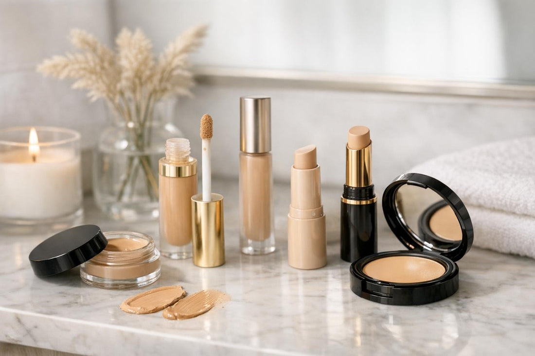 Fresh under-eye concealer finish with soft-focus coverage