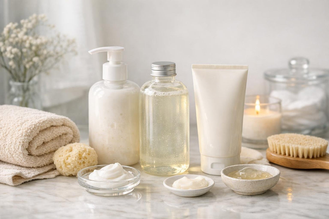 Gentle body cleanser options for dry sensitive skin