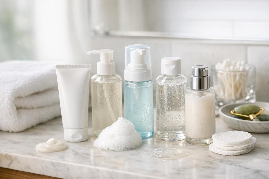 Gentle facial cleansing washes for sensitive skin in Canada