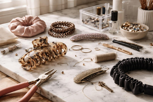 repairing and maintaining hair styling accessories