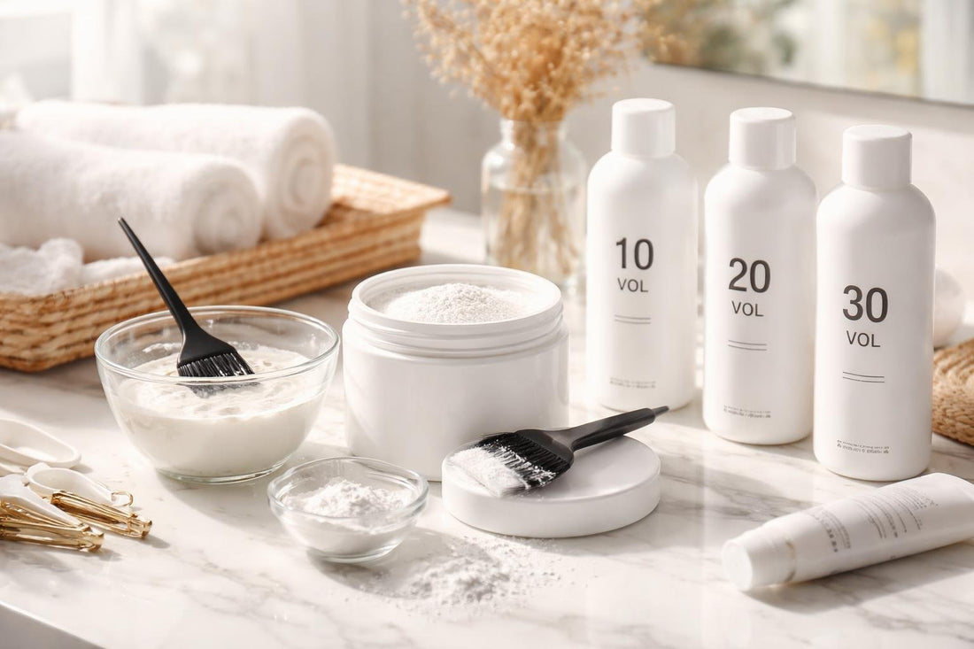 Professional hair bleach kit for at-home lightening in Ontario
