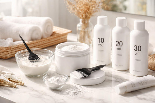Professional hair bleach kit for at-home lightening in Ontario