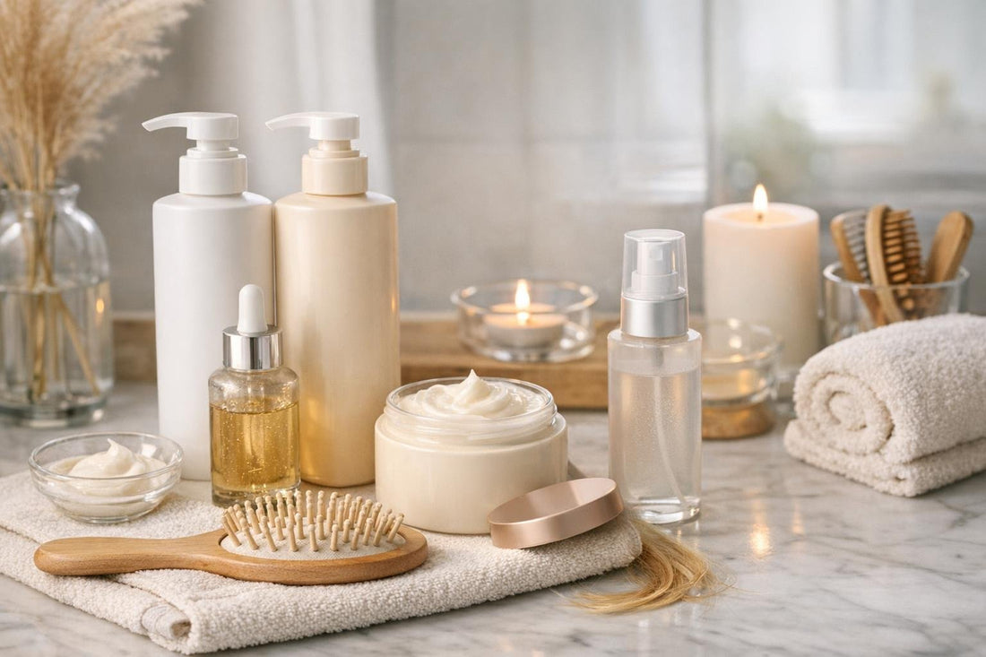 Hair care sets and treatment kits for damaged hair