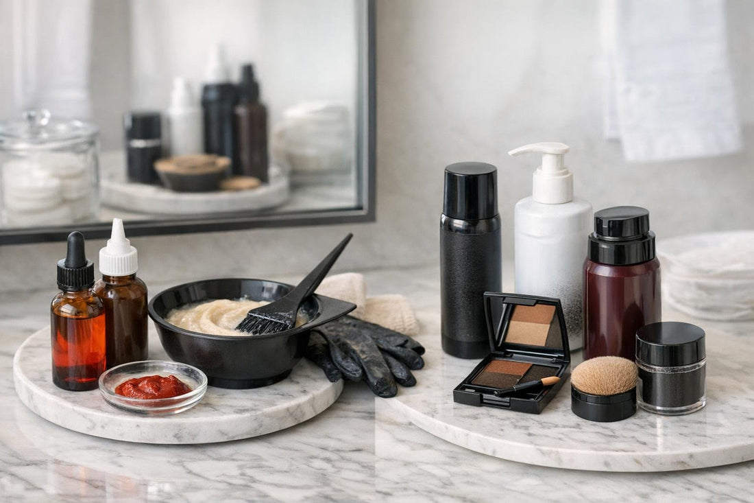 vs of hair colour fillers and alternatives