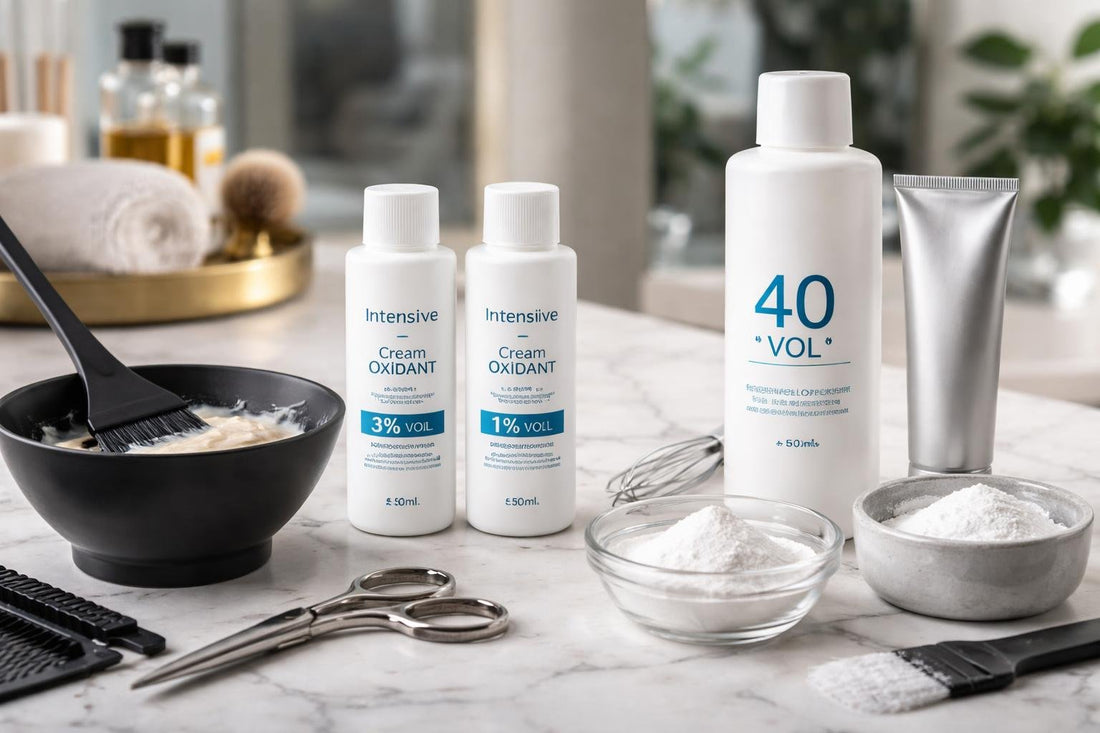 vs of professional hair color developers and alternatives
