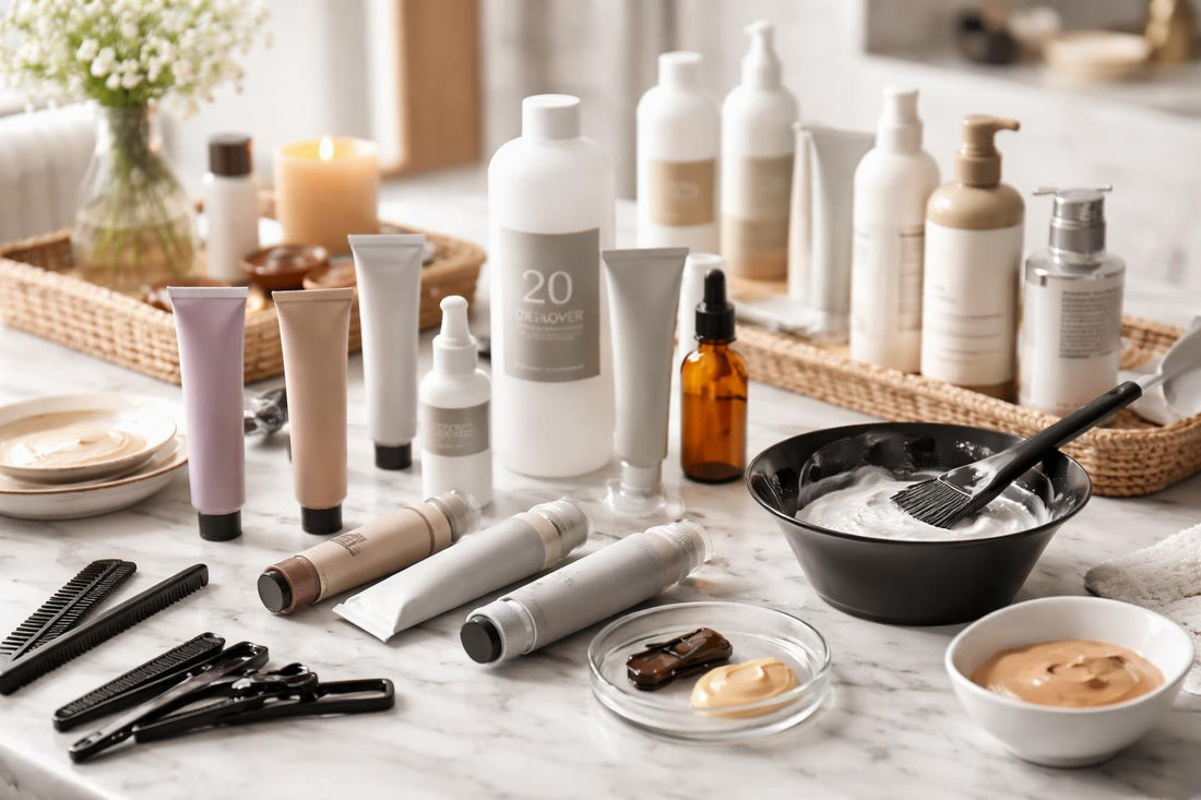 Professional hair color options for beginners and pros