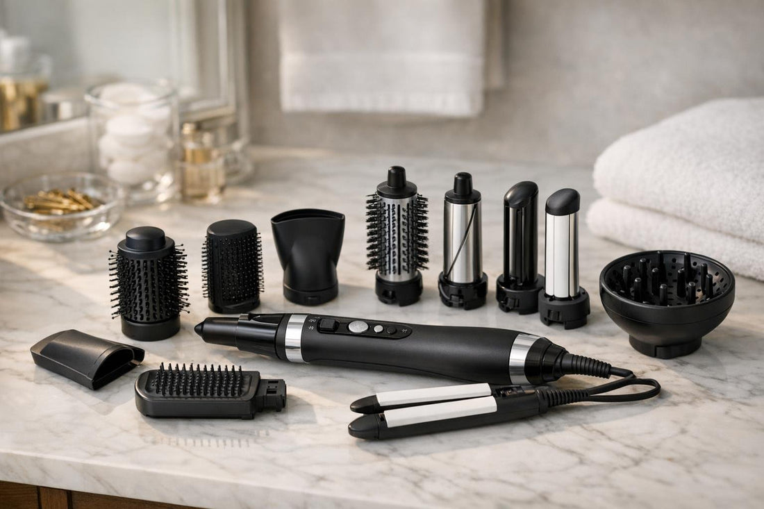 versatile hair multi styler kit with attachments