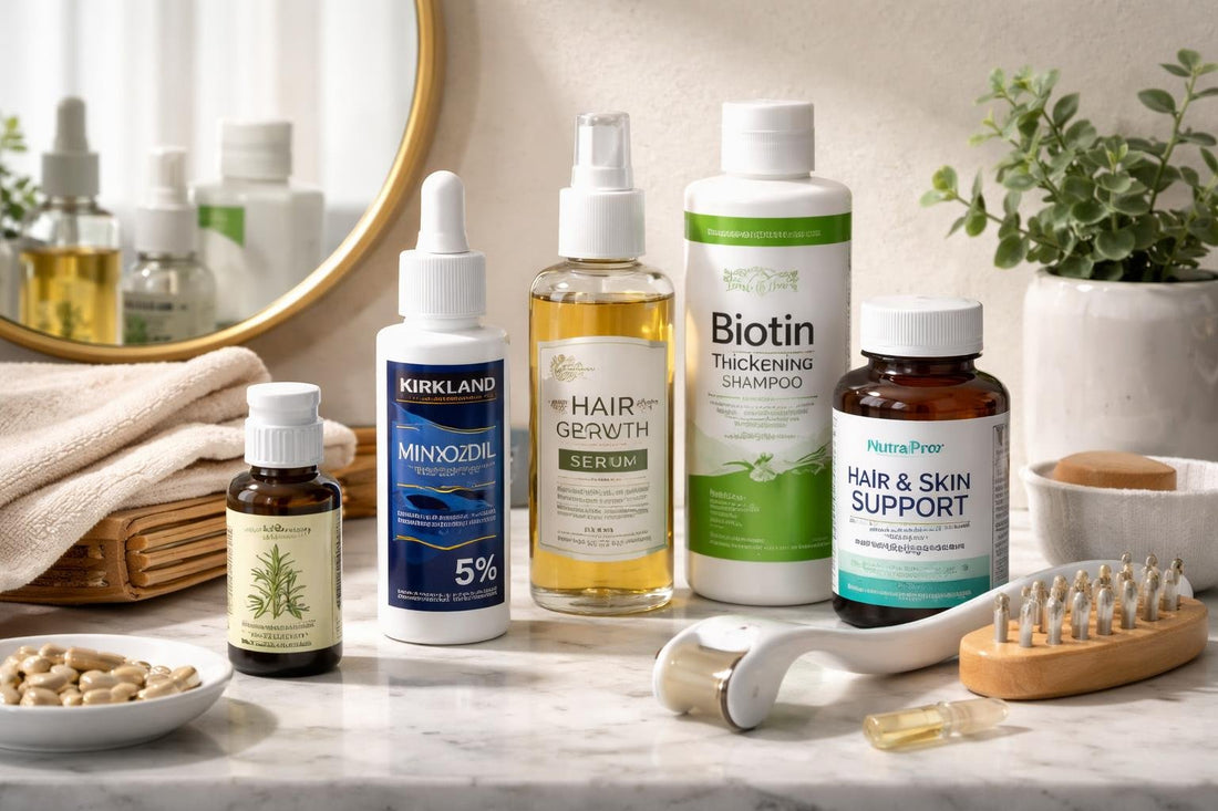 Canadian hair regrowth products and scalp care items