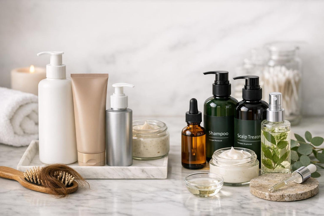vs of hair regrowth conditioners and alternatives