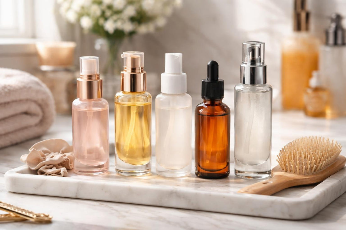 Toronto frizz control hair serums lineup