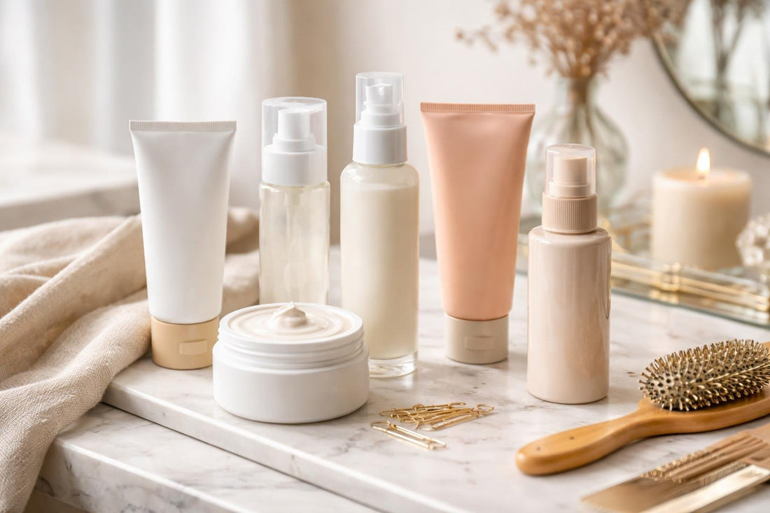 Hair styling creams and lotions for flexible, smooth hold
