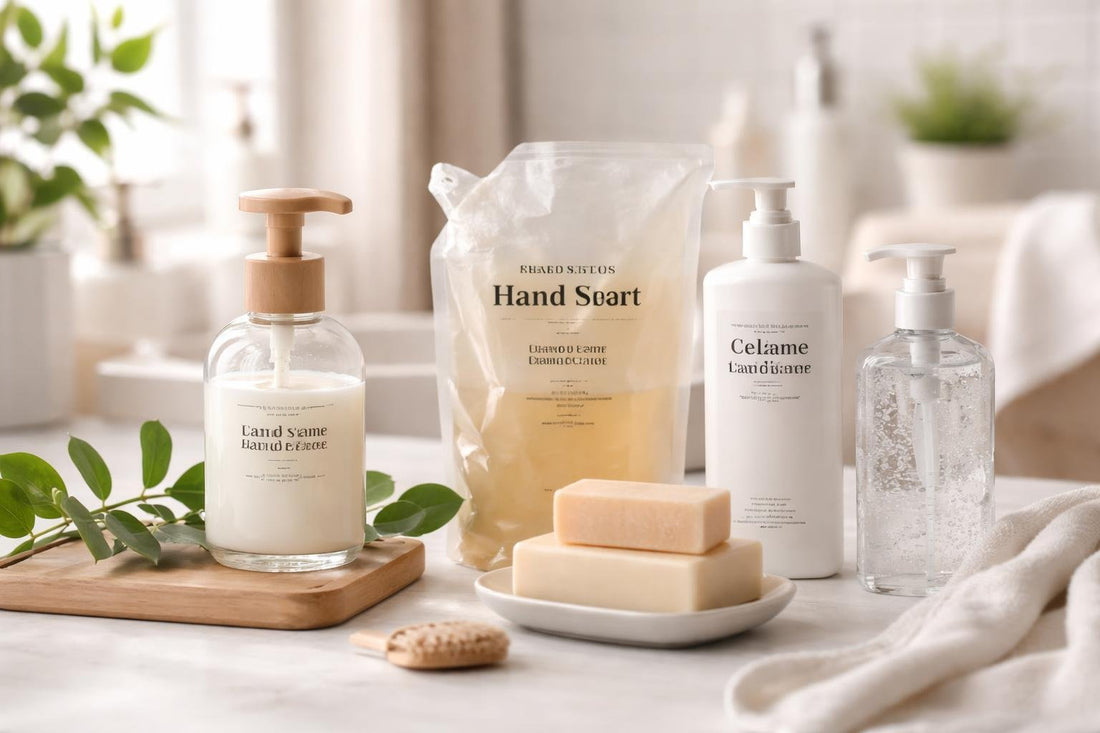 vs of hand wash formats for sensitive skin