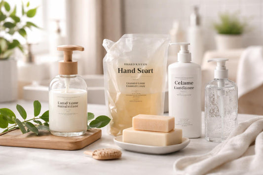 vs of hand wash formats for sensitive skin