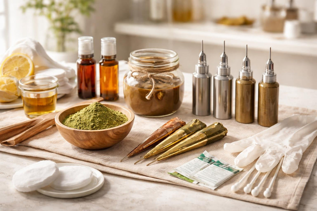 starter henna body paint kit tools and safety tips
