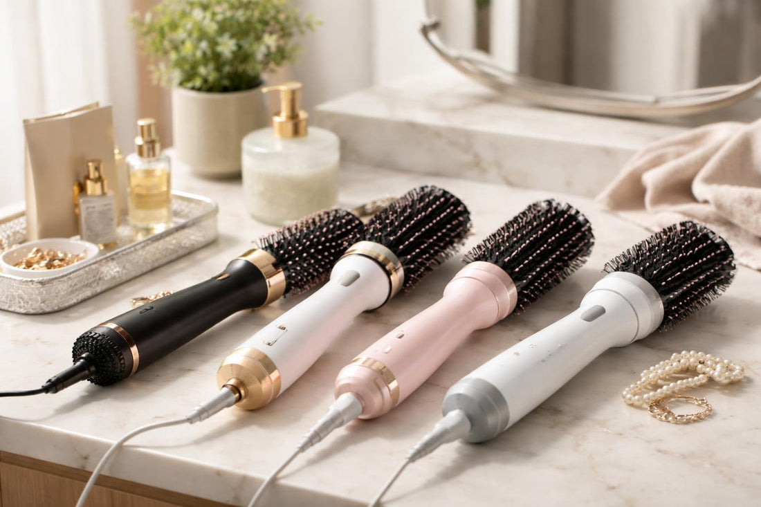 Hot air brush lineup for fine hair in Ontario