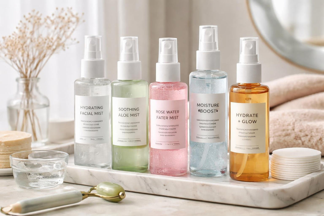 Hydrating face mists for dry winter skin