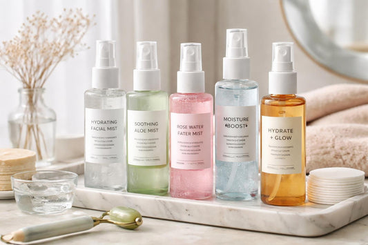 Hydrating face mists for dry winter skin