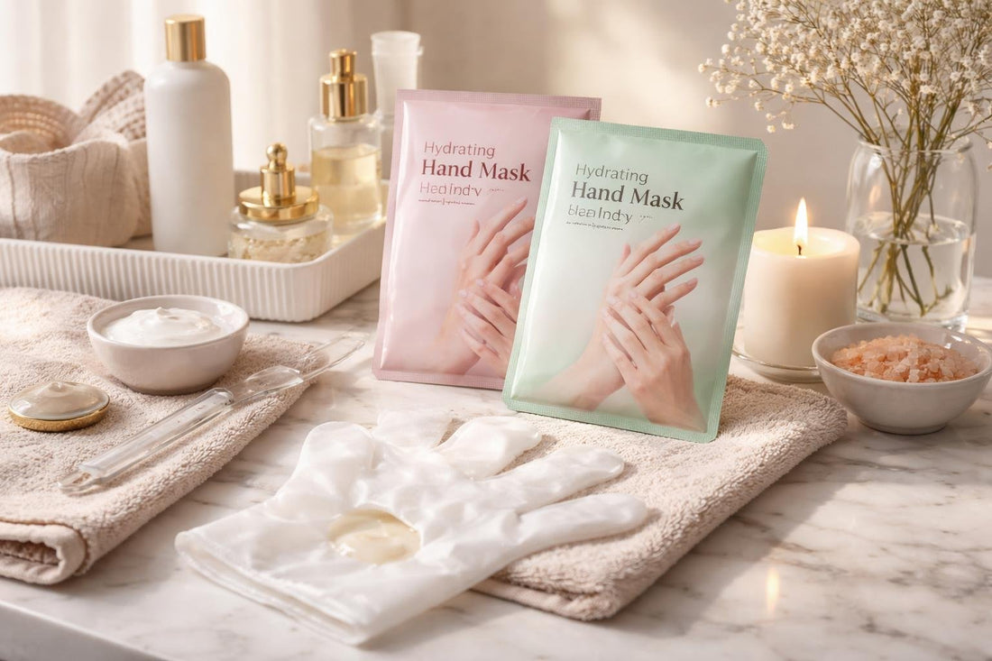 Hydrating hand mask routine for soft, smooth hands