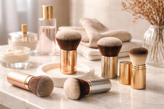 Toronto kabuki brush set for dry skin contouring