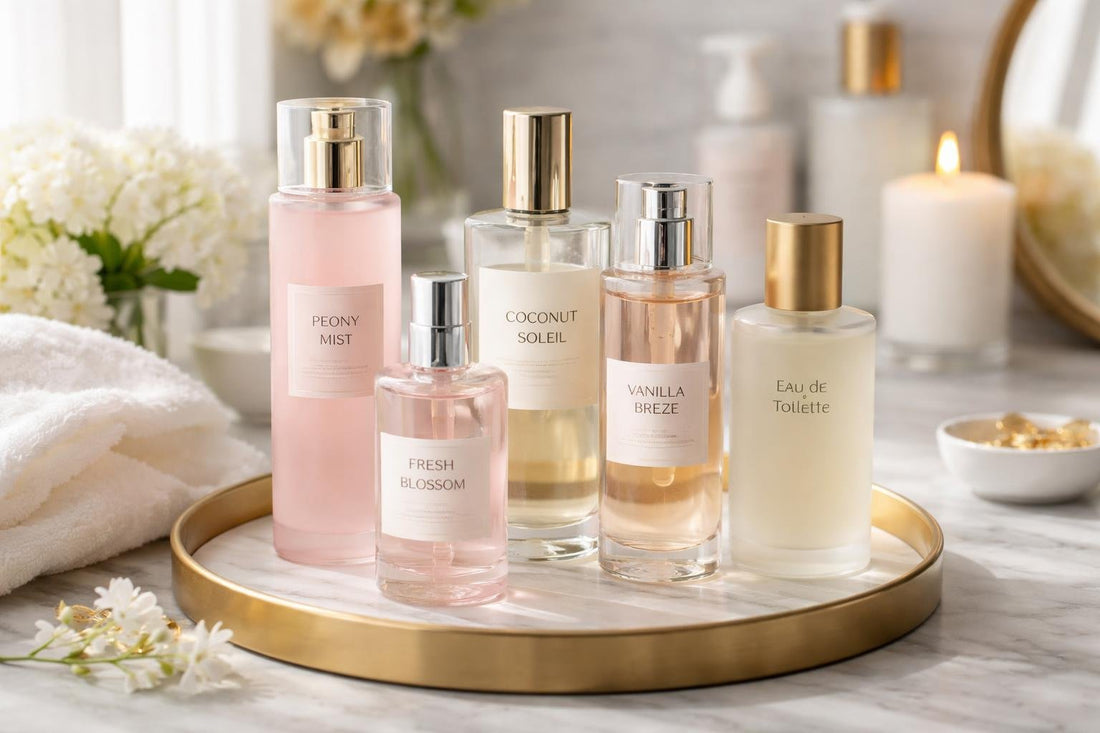 Light everyday women’s body sprays and beginner fragrances
