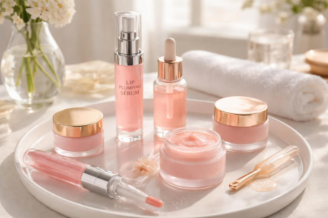 Hydrating lip plumping treatments for fuller looking lips
