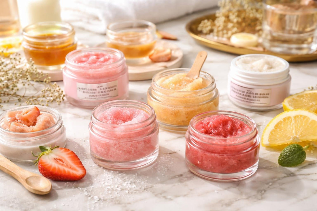lip scrubs collection for flaky winter lips