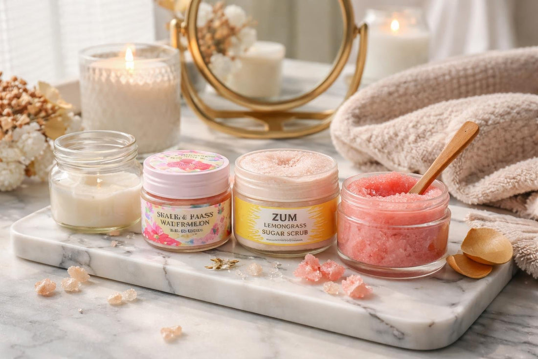 Winter lip scrubs and exfoliation products in Canada