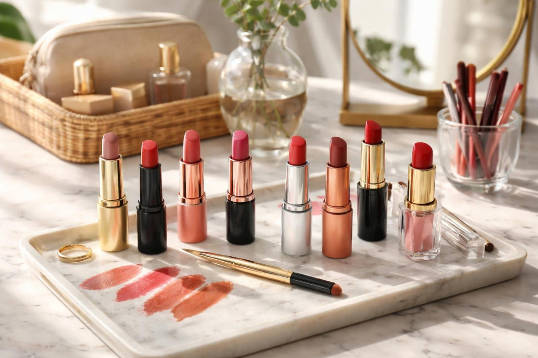 Daily lipstick collection laid out for Toronto seasons
