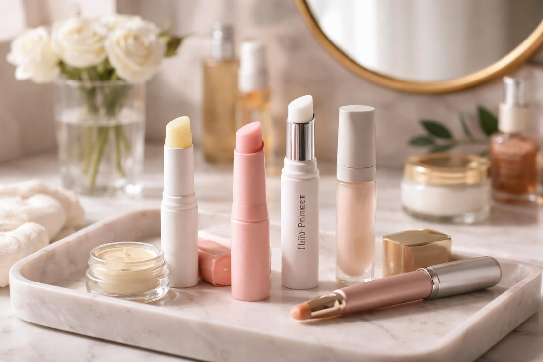 Lipstick primer applied for smoother lipstick finish in Ontario