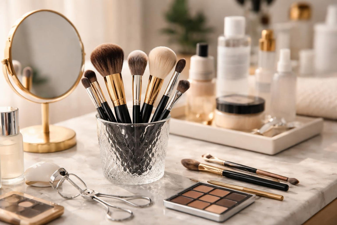 Toronto pro makeup brushes and tools close-up
