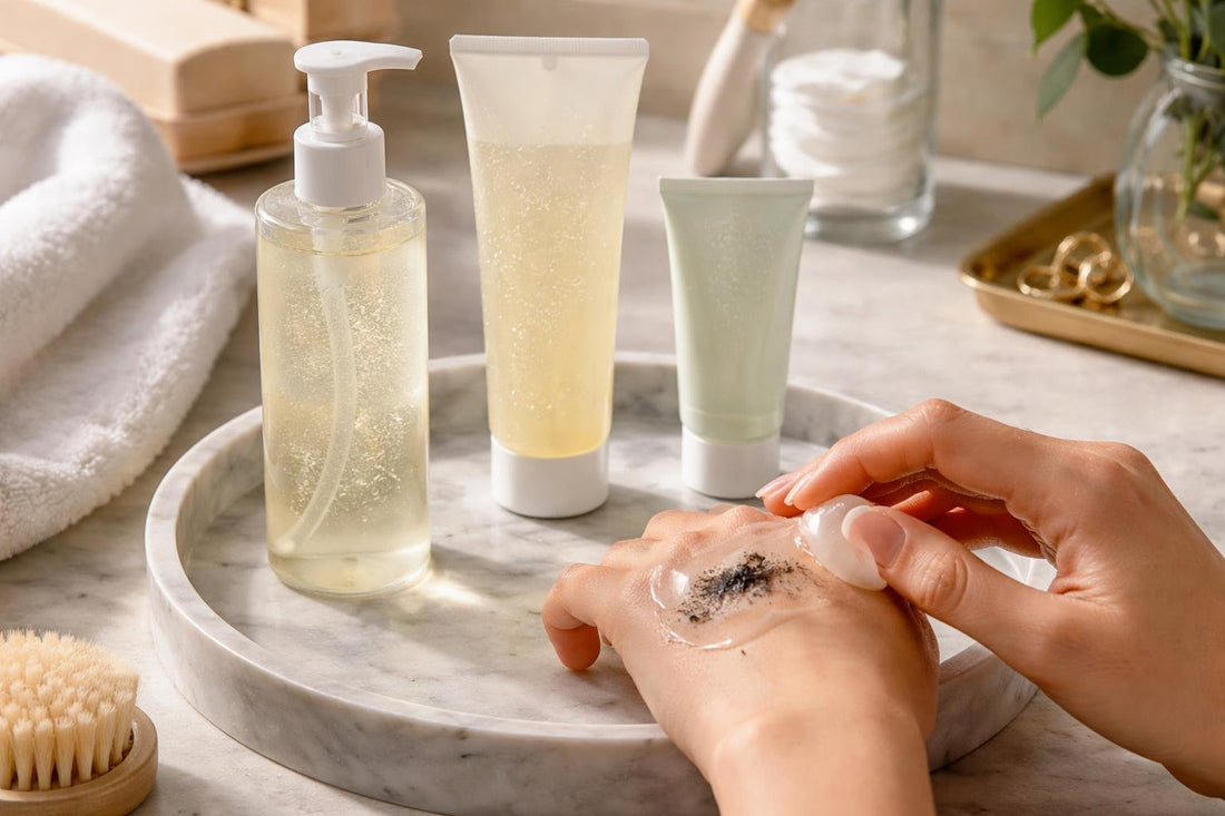 Hydrating makeup cleansing gel removing waterproof mascara